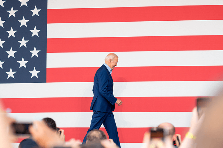 Presidente Joe Biden do Governo Americano