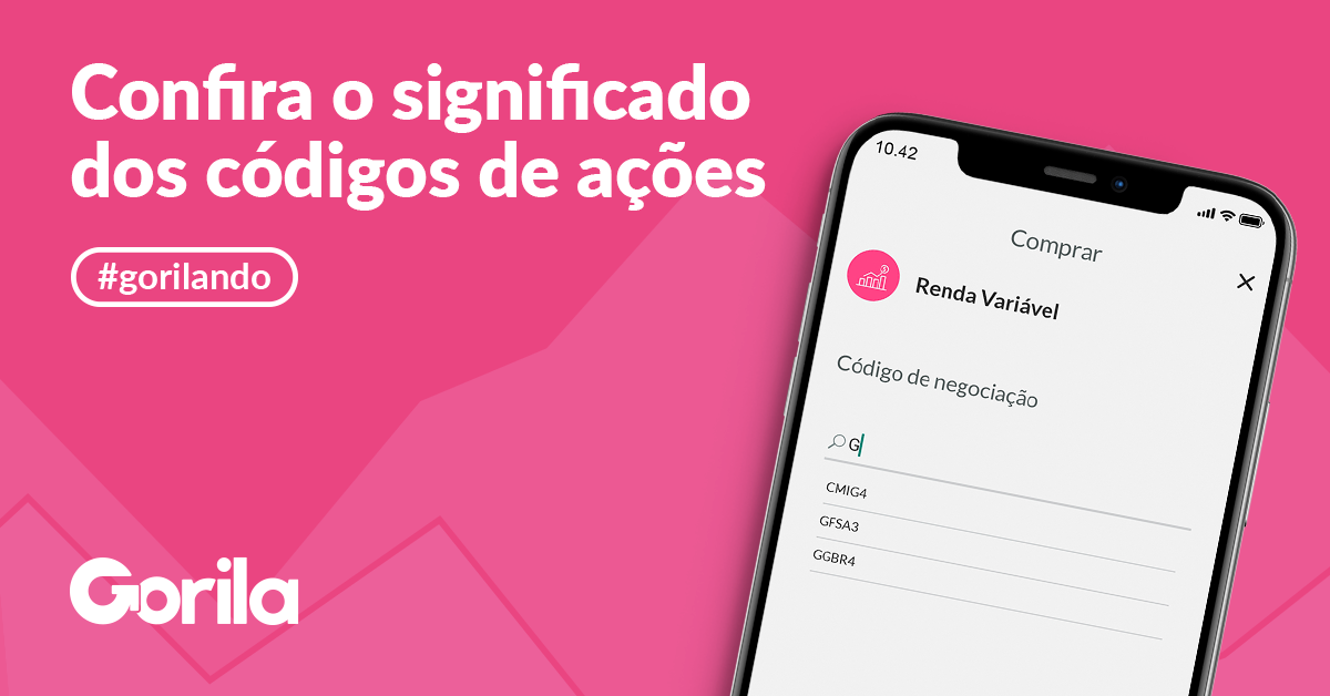 Código das ações 3, 4, 11: o que significam?